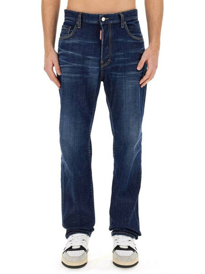 Dark Pressed Wash Jean Blue - DSQUARED2 - BALAAN 2