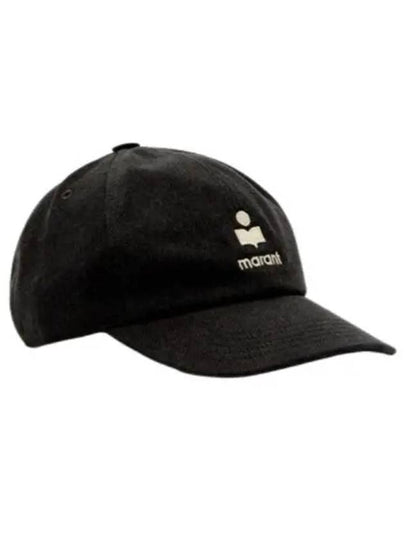 Tomas Embroidered Logo Ball Cap Black - ISABEL MARANT - BALAAN 2