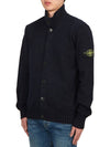 Winter Cotton Cardigan Navy - STONE ISLAND - BALAAN 4