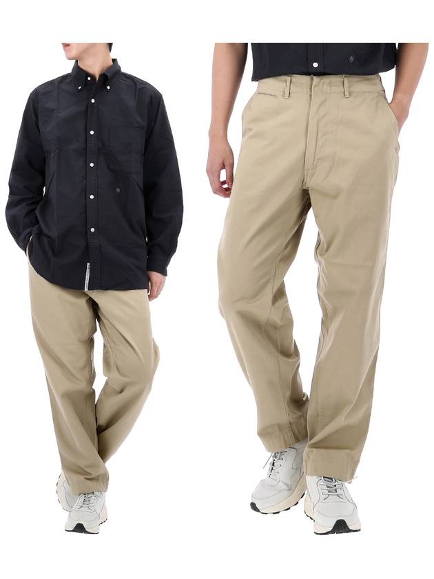 Chino straight pants beige - NANAMICA - BALAAN 2