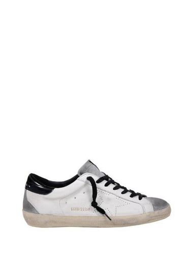 Super Star Low Top Sneakers White Grey - GOLDEN GOOSE - BALAAN 1