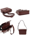 Burgundy leather must ruby line shoulder bag - CARTIER - BALAAN 4