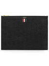 Medium Document Holder Clutch Bag Black - THOM BROWNE - BALAAN 6