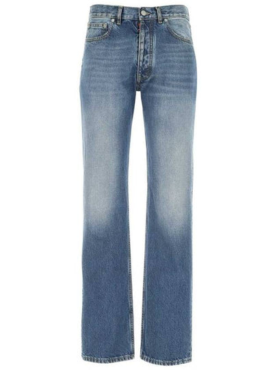 Back Stitch 5 Pocket Straight Jeans Medium Wash - MAISON MARGIELA - BALAAN 2