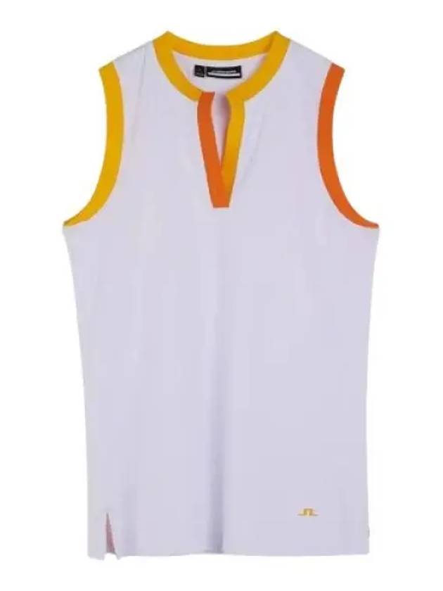 Women's  Aurora Sleeveless White - J.LINDEBERG - BALAAN 2