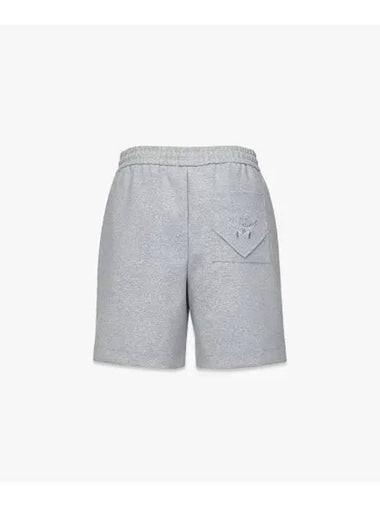 Essential Logo Ponte Shorts MHPESBC01ET - MCM - BALAAN 1