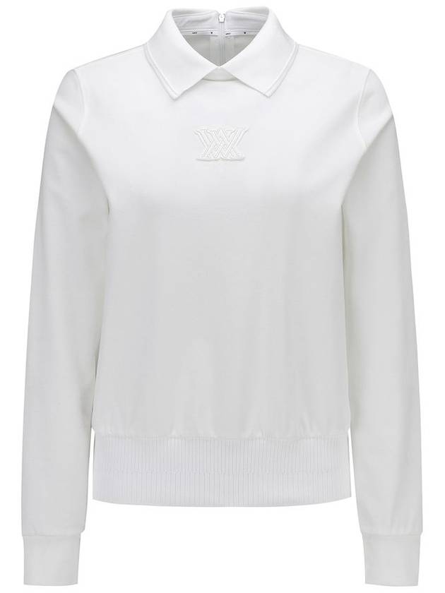 WOMEN STITCH POINT LONG T SHIRT IV - ANEWGOLF - BALAAN 1