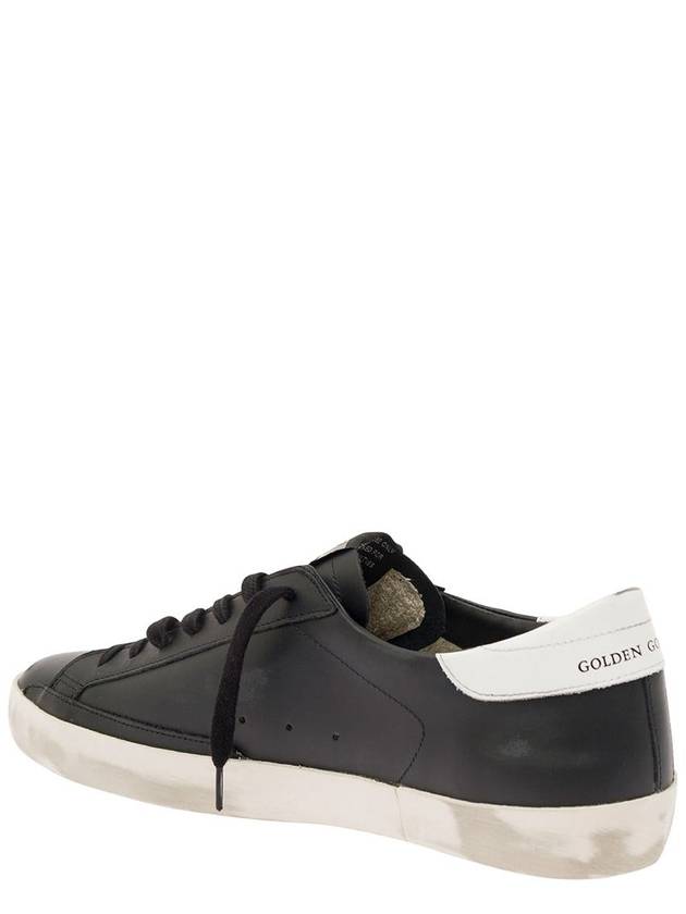 Superstar White Tab Sneakers Black - GOLDEN GOOSE - BALAAN 4