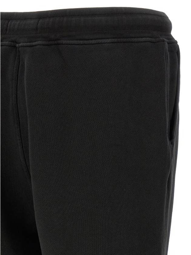 Cotton Cargo Jogging Pants Black - STONE ISLAND - BALAAN 5