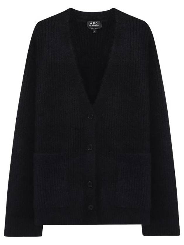 Women's Claudine Cardigan Black - A.P.C. - BALAAN 2