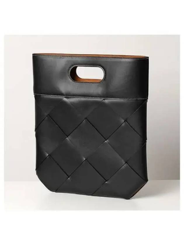 Intrecciato Weaving Tote Bag Black - BOTTEGA VENETA - BALAAN 2