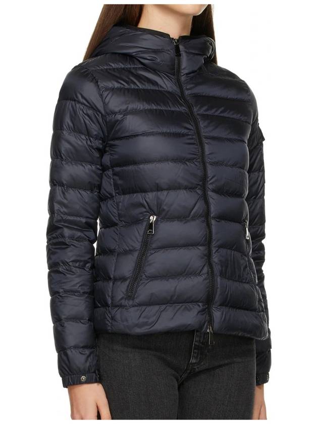 Women's Bles Hooded Lightweight Padding Night Blue - MONCLER - BALAAN 4