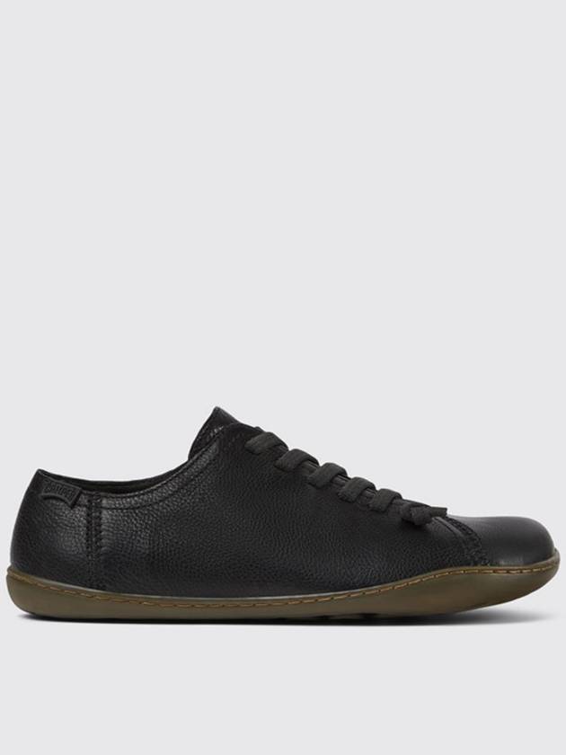 Peu Leather Low Top Sneakers Black - CAMPER - BALAAN 2