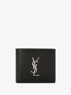 East/West Wallet In Smooth Leather Black - SAINT LAURENT - BALAAN 4