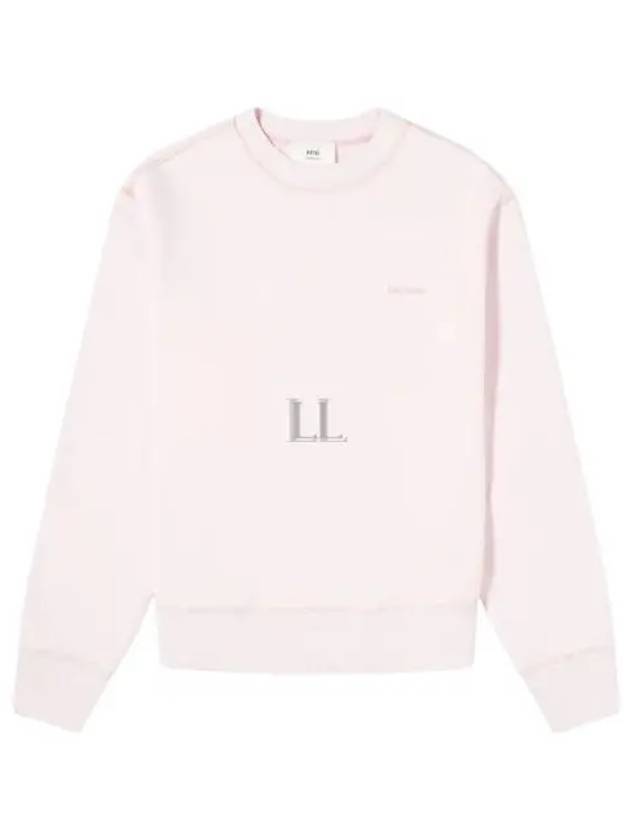 Embroided Logo Sweatshirt Pink - AMI - BALAAN 2