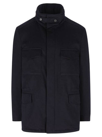 Traveller Cashmere Jacket Navy - LORO PIANA - BALAAN 1