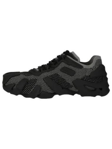 Nylon Sneakers Graphite Black - BOTTEGA VENETA - BALAAN 1