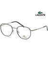 Glasses Frame L2253 035 Blue Metal Ultra Light - LACOSTE - BALAAN 4