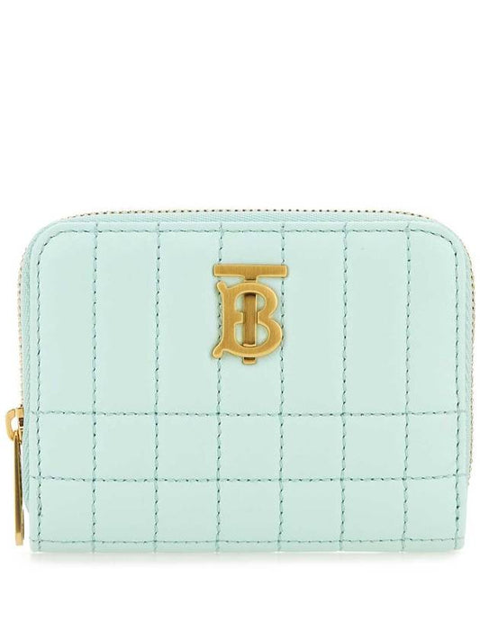 Lola Zip Card Wallet Mint - BURBERRY - BALAAN 1