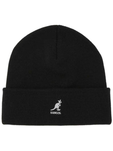 Acrylic Cuff Pull-On Beanie Black - KANGOL - BALAAN 1