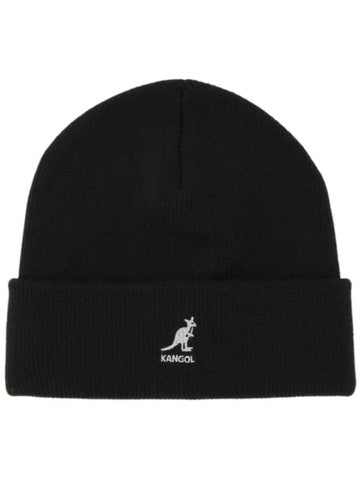 Acrylic Cuff Pull-On Beanie Black - KANGOL - BALAAN 1