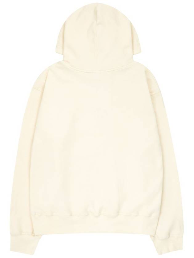 Special fleece light beige big logo hood relaxed fit - CETO - BALAAN 3