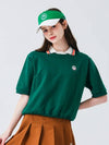 Retro summer short sleeve sweatshirt GREEN - MONBIRDIE GOLF - BALAAN 3