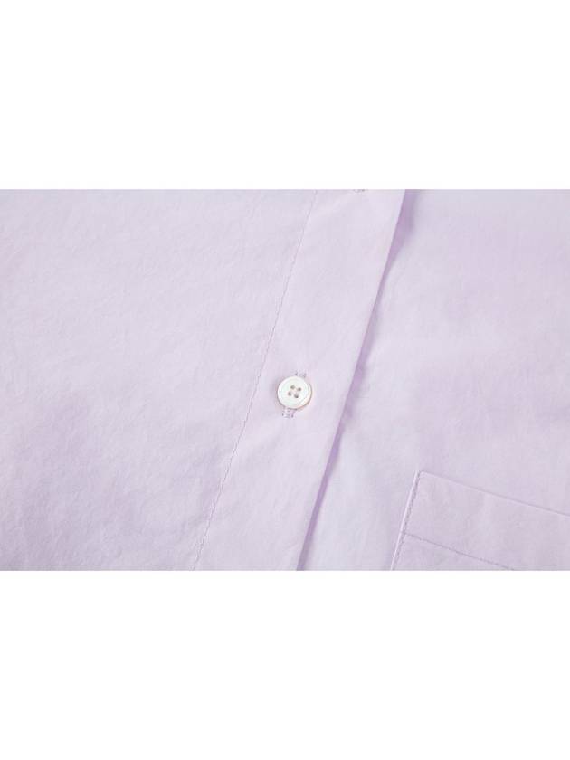 Cotton Crop Shirt LavenderC3WBL71LA - CALLAITE - BALAAN 6