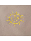 Sunshine Graphic Fleece Sweatshirt Moon Fossil - NIKE - BALAAN 3