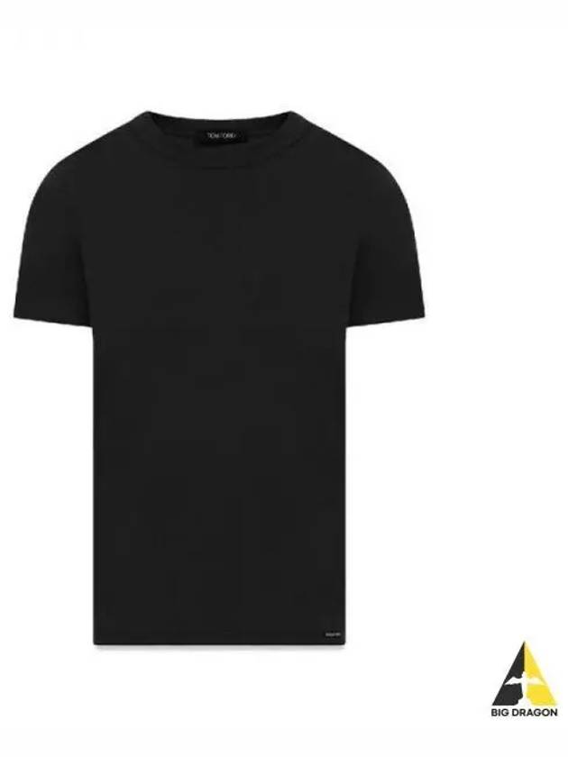 Crew Neck Solid Short Sleeve 3COLOR T4M081040 - TOM FORD - BALAAN 1
