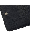 Grain Zipper Medium Gold Half Wallet Black - VIVIENNE WESTWOOD - BALAAN 9