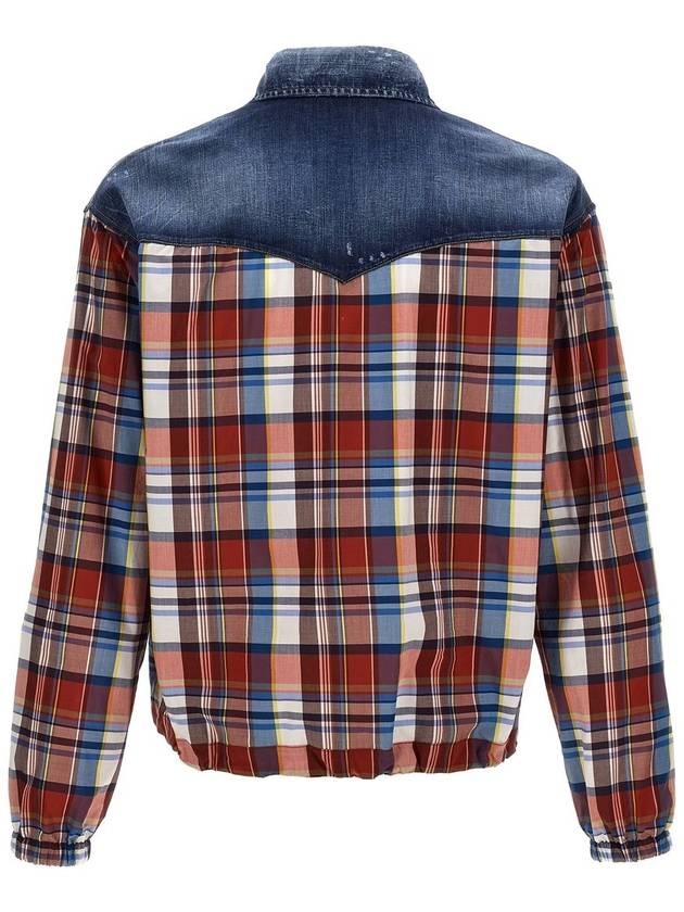 Long Sleeve Shirt S71DM0702S78603001F Multicolor - DSQUARED2 - BALAAN 3