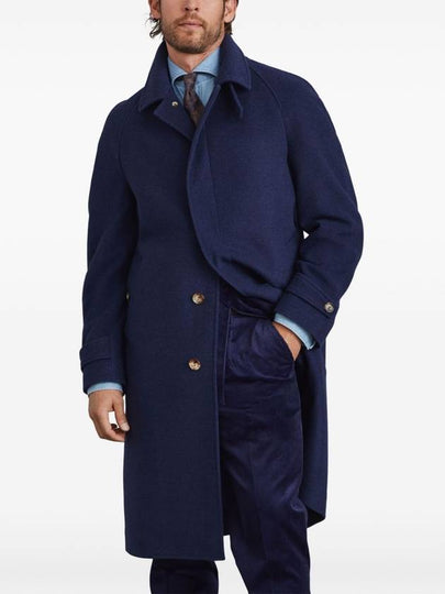 Brunello Cucinelli Coats Blue - BRUNELLO CUCINELLI - BALAAN 2