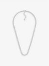 CD Icon Slim Chain Link Necklace Silver - DIOR - BALAAN 3