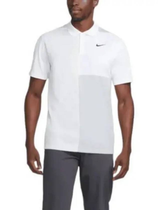 Golf Shoes Men's Golf Dry Fit Victory Block Polo FD5827 100 M NK DF VICTORY POLO BLCKD - NIKE - BALAAN 2