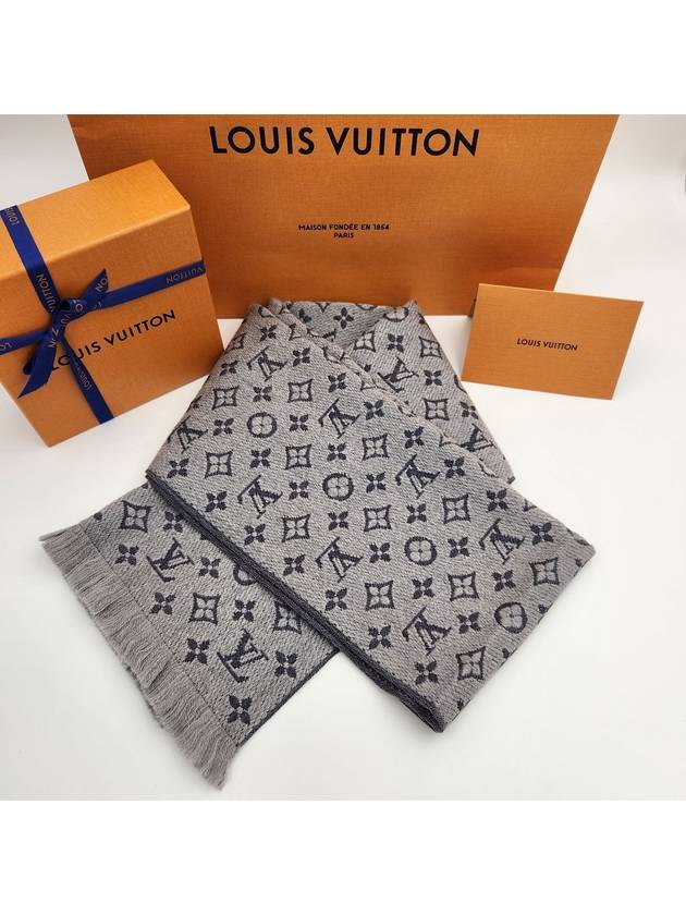 Monogram Classic Scarf Light Grey - LOUIS VUITTON - BALAAN 2