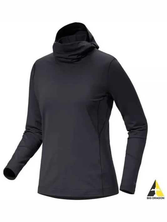 Women's Rho Hoodie Black - ARC'TERYX - BALAAN 2