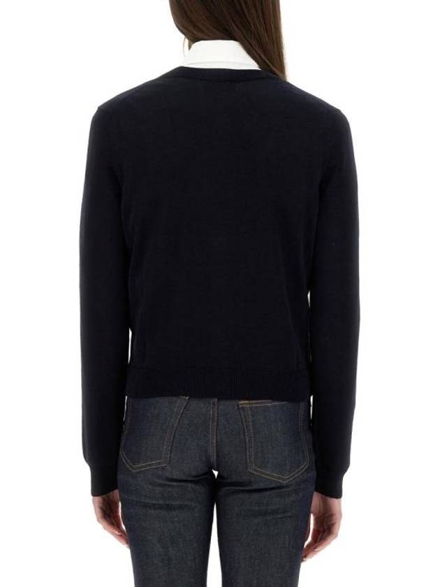 Josephine Crop Cardigan Navy - A.P.C. - BALAAN 4