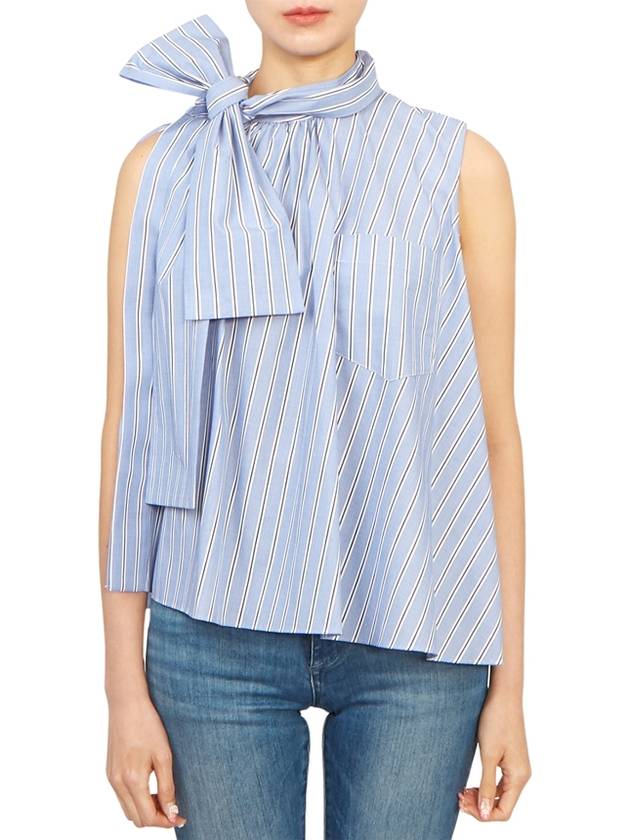 Cotton Poplin Shirt 2407255458 B0031058851 - SACAI - BALAAN 4