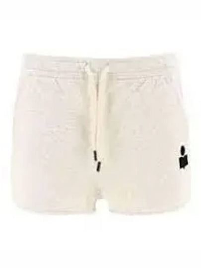 Mifa Logo Banding Shorts Beige - ISABEL MARANT - BALAAN 2