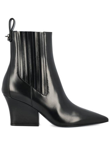 Valentino Garavani Boots Black - VALENTINO - BALAAN 1