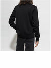 Men's Heart Logo Wool Turtleneck Black - AMI - BALAAN 4