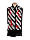 logo knit muffler black - OFF WHITE - BALAAN 3