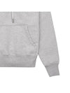 Small Heart Logo Hoodie Heather Ash Grey - AMI - BALAAN 9