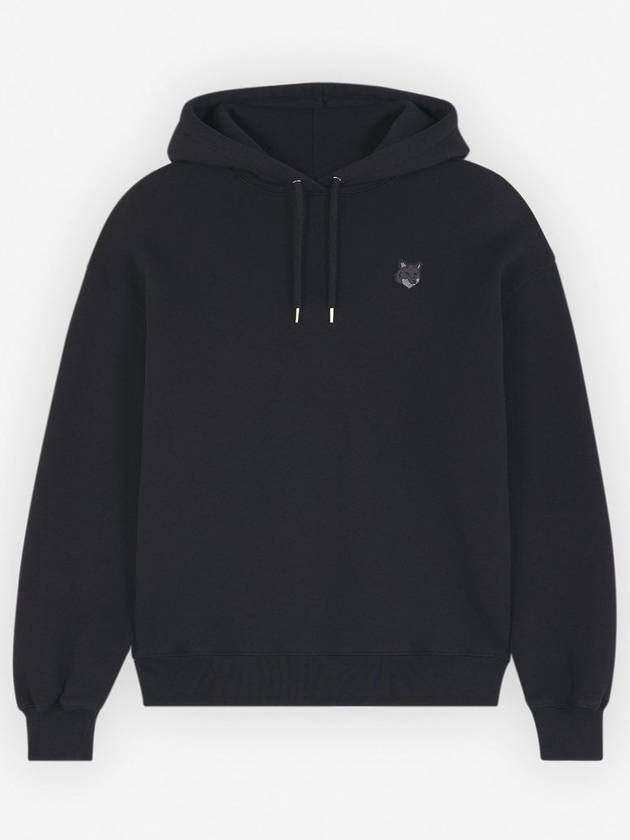 Bold Fox Head Patch Comfort Hoodie Black - MAISON KITSUNE - BALAAN 2