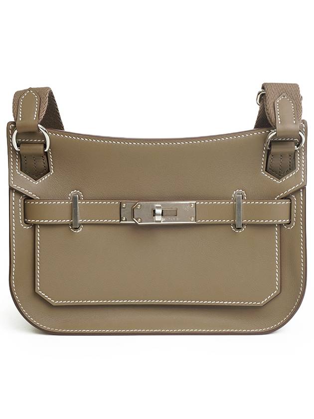 Jypsiere Cross Bag Palladium Etoupe - HERMES - BALAAN 4