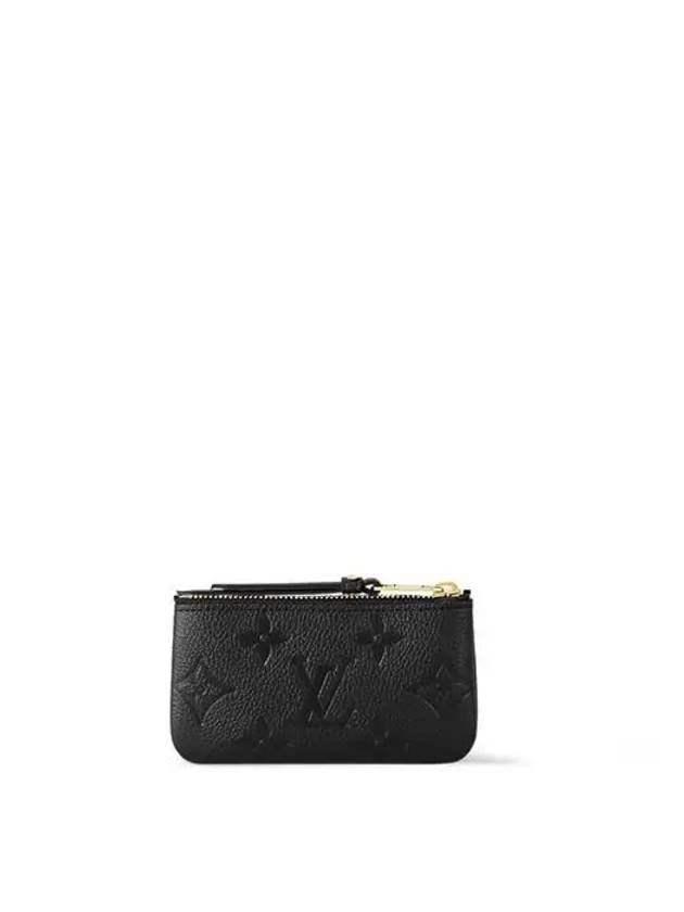 Monogram Empreinte Key Pouch Black - LOUIS VUITTON - BALAAN 4