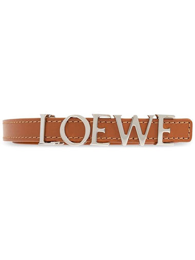 Loewe Leather Belt, Women's, Brown - LOEWE - BALAAN 1