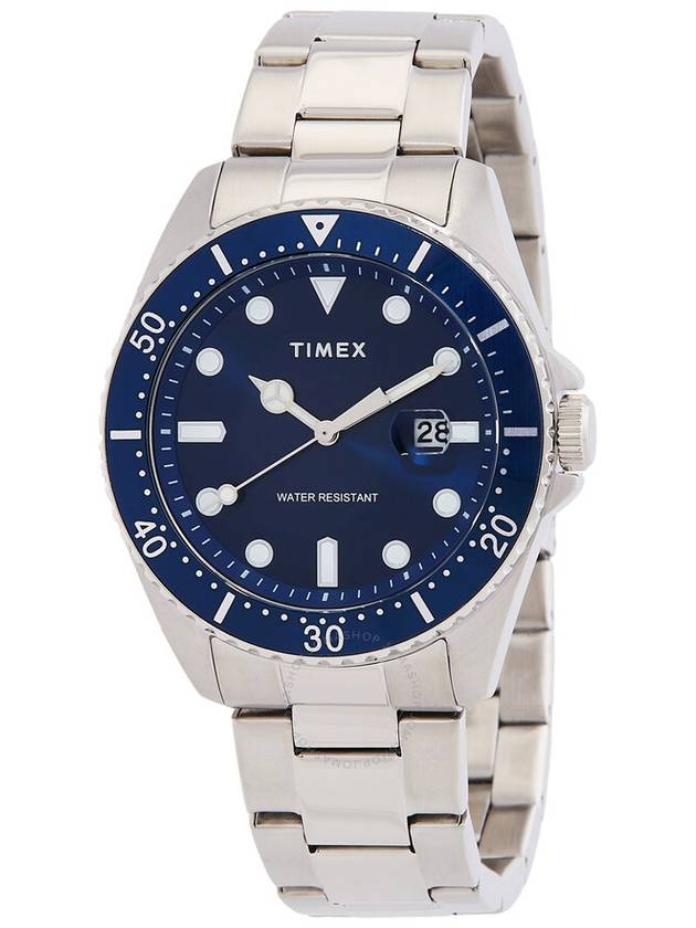 Timex Trend Quartz Blue Dial Men's Watch TW2W71500 - TIMEX - BALAAN 1