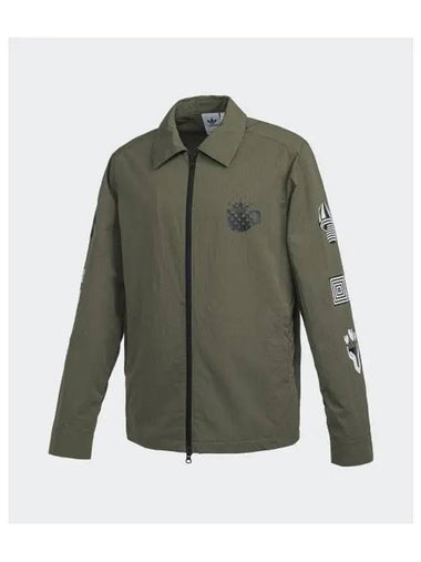 Nammo Shirt Jacket Olive - ADIDAS - BALAAN 1